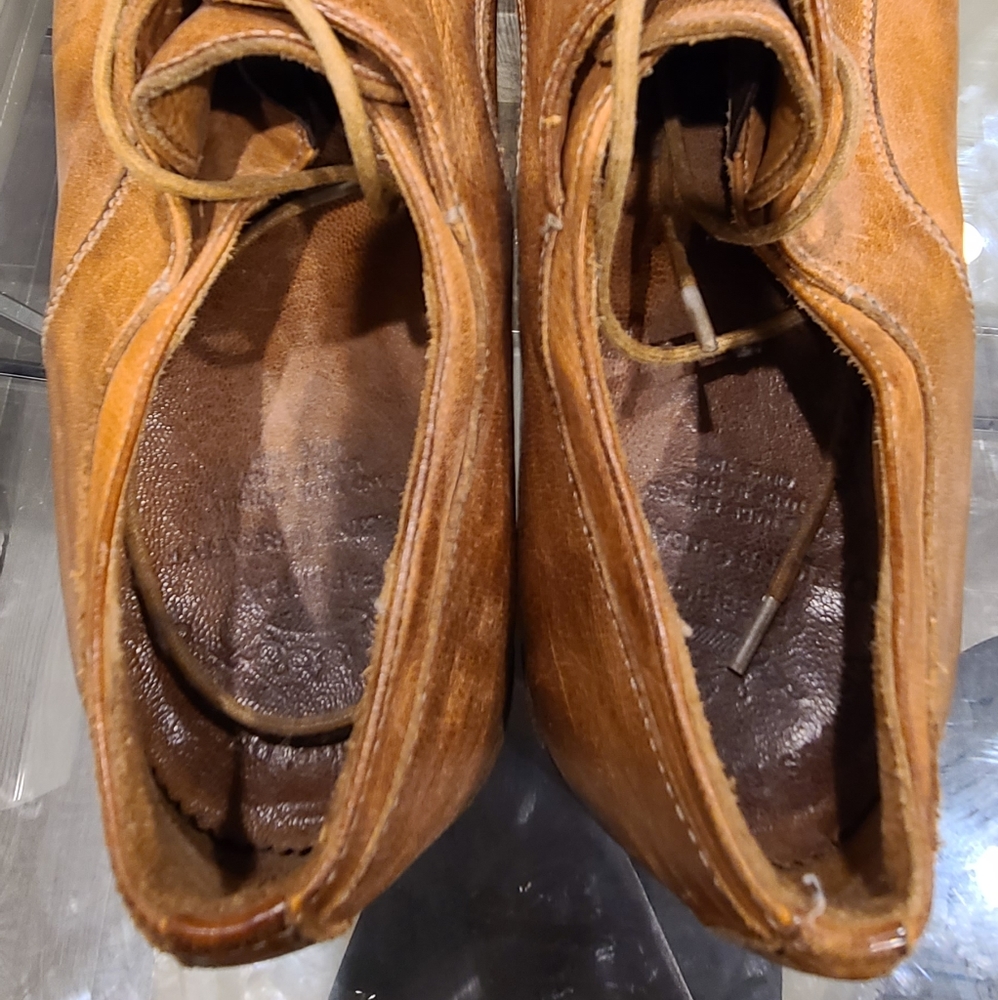 Officine Creative Mens brown 'distressed' shoes - Picture 5 of 6